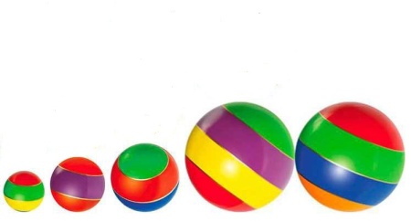 Купить Мячи резиновые (комплект из 5 мячей различного диаметра) в Александрове 