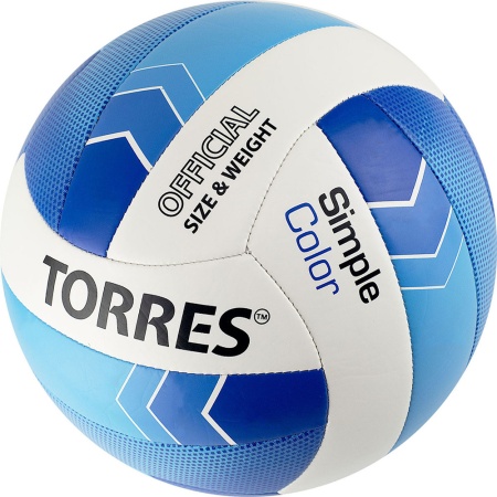 Купить Мяч волейбольный Torres Simple Color любительский р.5 в Александрове 